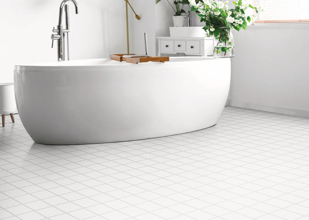 FBSQ9801M SQUARE WHITE 30.36X30.36CM CHINA BX=1.02M2=10.98SF