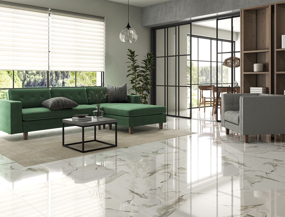 CER STATUARIO VENATO 61X61cm CER/GL/MT COLOMBIA BX=1.86M2=20