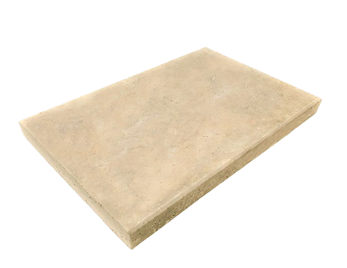 LIGHT TRAVERTINE POOL COPING - EASED EDGE 30.5X61CM TURKEY