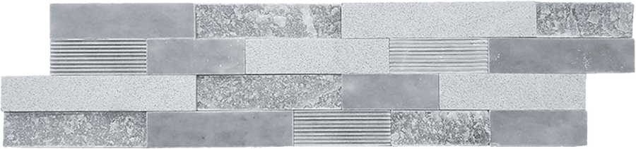 TAHOE MULTIFACE MOSAIC MARBLE, 15.5X61.5CM TURKEY