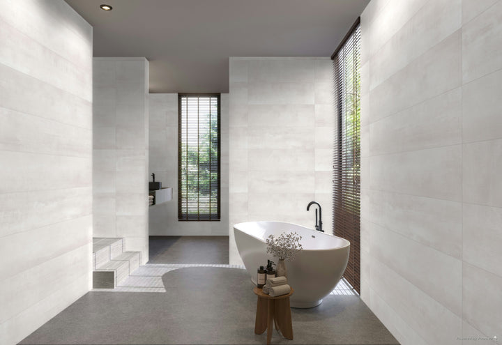 TU. CHANNEL WHITE 30X90CM  WALL/MT SPAIN BX=1.35M2=14.54SF