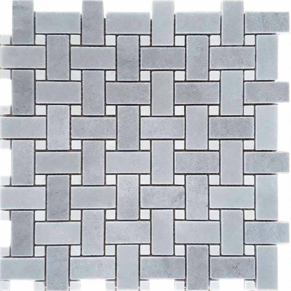 TRENZADO GRIS 30X30CM MOSAIC SPAIN BX=0.9M2=9.69SF