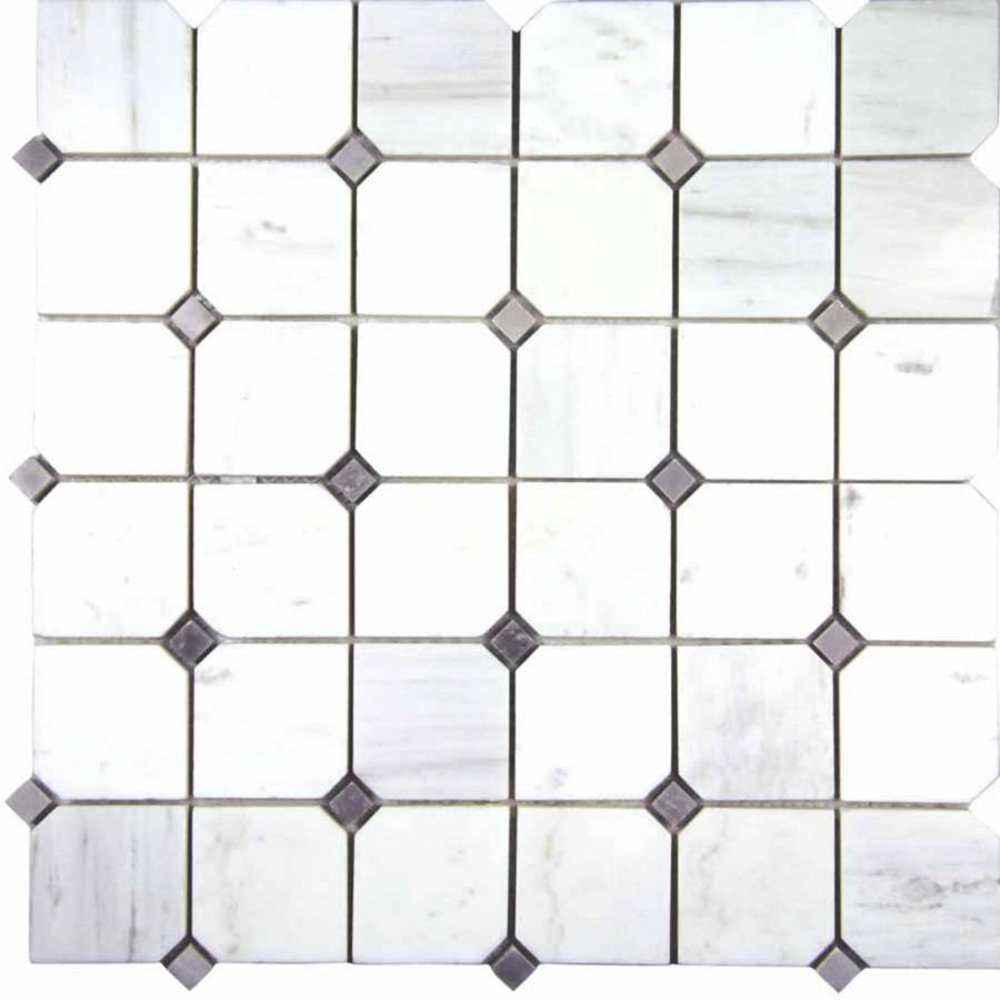 VICTORIA BLANCA 29.5X29.5CM MOSAIC SPAIN BX=0.87M2=9.37SF