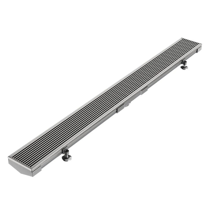 QM LAGOS - 36" ADJUSTABLE KIT WEDGEWIRE LINE SATIN FINISH