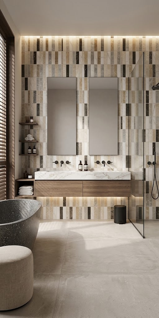 MOS PULPIS MIX 30X60cm WALL/BR BRAZIL BX=2.34M2=25.19SF