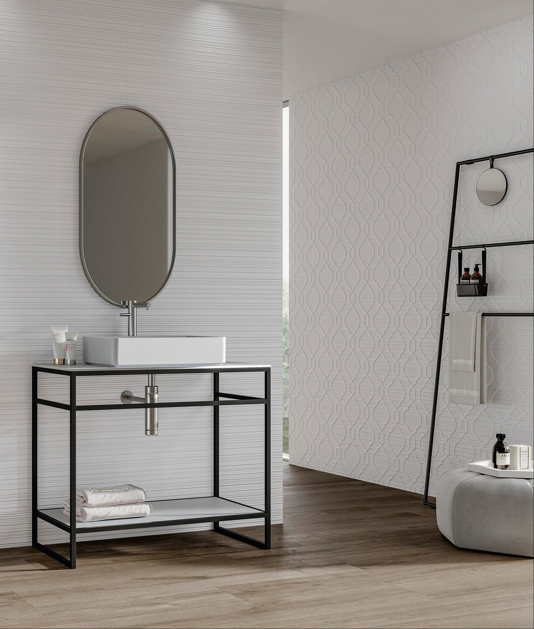 CROWN GLACIAR MAT RT 30X90cm WALL/MT SPAIN BX=1.08M2=11.63SF