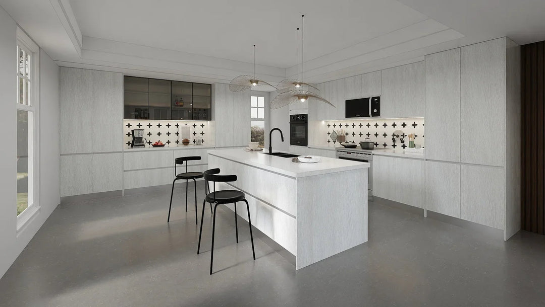 RTA Kitchen Cabinets - Bianca Wood