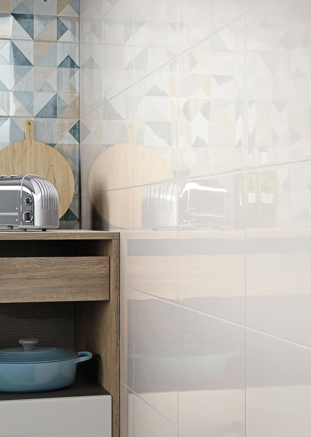 CHROMA WHITE STR 25X38cm WALL/BR SPAIN BX=1.33M2=14.32SF