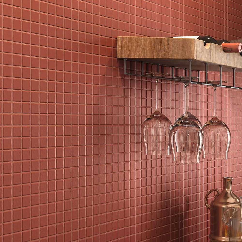 NEUTRAL MOSAIC GING 25X38cm WALL/MT SPAIN BX=1.33M2=14.32SF