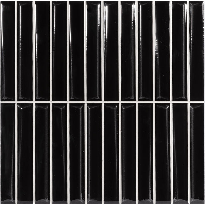MELODY BLACK 20X20cm WALL/BR SPAIN BX=1M2=10.77SF