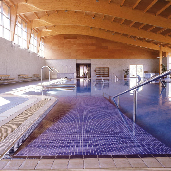 LISA AZUL MARINO 31X46CM GLAS MOSAIC SPAIN BX=2.03M2=21.85SF