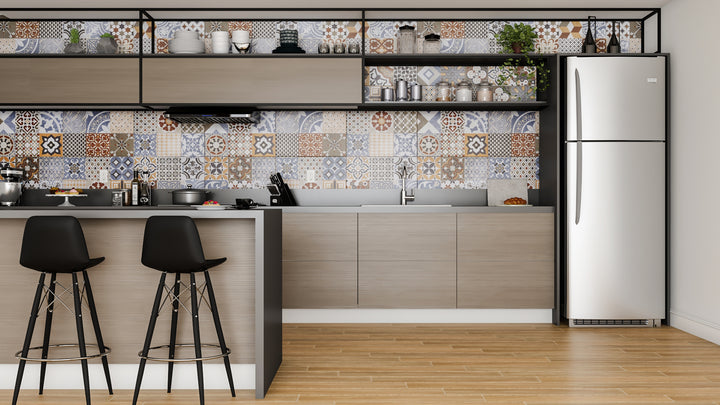 URBANO RETRO MIX 60X60cm CER/GL/MT BRAZIL BX=2.16M2=23.25SF