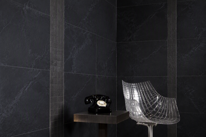 PERUGIA 465 NEGRO 45X65cm POR/GL/TX SPAIN BX=1.17M2=12.59SF