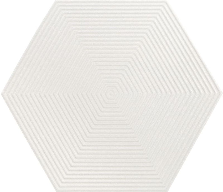 LOVE HEXA WH MLX 17.4X17.4CM POR/GL/TX BRAZIL BX=.26M2=2.8SF