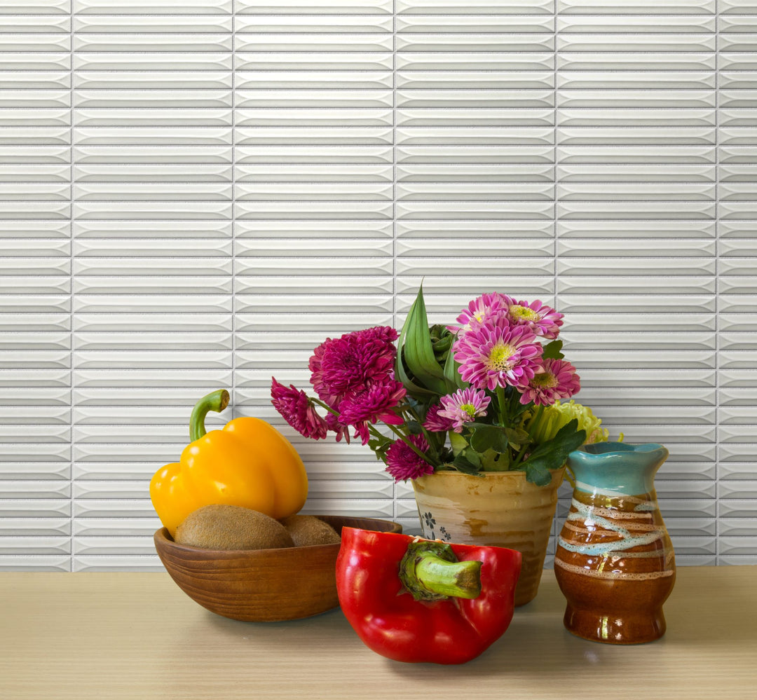 UKIBORI WHITE 29.6X31.5CM MOSAIC CHINA BX=1.03M2=11.08SF